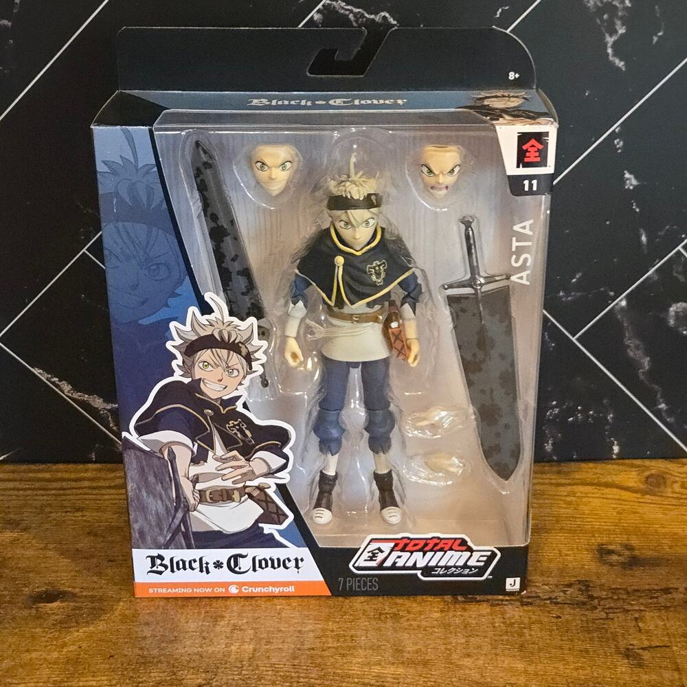 Black Clover Asta Total Anime #11 Jazwares 6.5" Action Figure NEW 2025
